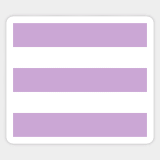 Strips - purple and white. Sticker